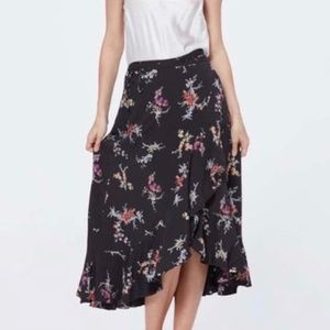 Paige Alamar Floral Wrap Skirt